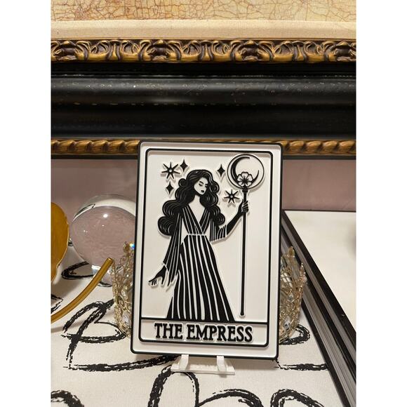 The Empress Tarot Card - Unique 3D Printed Art - Mystical Decor - Perfect Gift - Picture 1 of 3